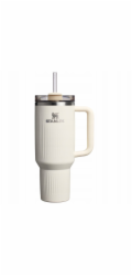 Kita Termohrnek The Quencher H2.0 s vroubkovaným hrnkem 1,18 l, lesklý krémový, s brčkem (1210001905696)