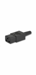 PREMIUMCORD Konektor napájecí 230V na kabel (samice, IEC C19)