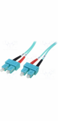 DIGITUS Fiber Optic Patch Cord, SC to SC, Multimode,OM2, 50/125 µ, Duplex Length 3m