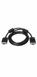 GEMBIRD Kabel VGA propojovací 20m, černý (HD15M/M, dvojité stínění, feritová jádra)