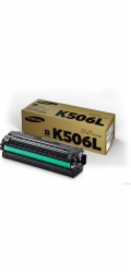 HP - Samsung CLT-K506L High Yield Black Toner Cartridge (6,000 pages)