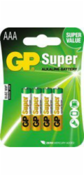 EMOS GP alkalická batéria SUPER AAA (LR03) 4BL