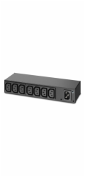 APC Rack PDU, Basic, 0U/1U, 120-240V/15A, 220-240V/10A, (8) C13, IEC-320 C14
