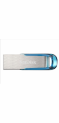 SanDisk Ultra Flair USB 3.0 64GB tropic modrá 45019833