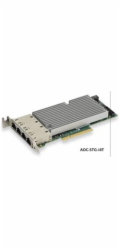 SUPERMICRO AOC-STG-I4T Quad 10Gb/s RJ45, PCI-E 3.0 8x  (8GT/s) Card, LP