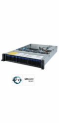 Gigabyte server R271-Z31 1xSP3 (AMD Epyc 7001), 16x DDR4 DIMM, 16(24)x 2,5, M.2, 2x 10GbE SFP+, IPMI, 2x 800W plat