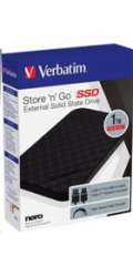 VERBATIM externí SSD 1TB Store ´n´ Go Portable USB3.2 Gen 1, černá