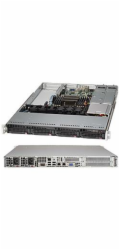 SUPERMICRO CSE-815TQC-R504WB2 SUPERMICRO 1U chassis 4x 3,5" HS SAS/SATA, 2x500W (80PLUS Platinum), WIO, X11