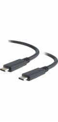 PremiumCord USB-C kabel ( USB 3.2 generation 2x2, 5A, 100W, 20Gbit/s ) černý, 1m