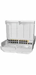 MikroTik CRS318-16P-2S+OUT MikroTik netPower 16P 256 MB RAM, 800 MHz, 16x Gbit LAN PoE, 2x SFP+, L5
