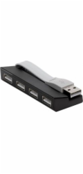 Targus 4 Port USB 2.0 Hub Black 5051794004489