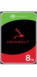 Seagate IronWolf ST8000VN004 - Pevný disk - 8 TB - interní - 3.5" - SATA 6Gb/s - 7200 ot/min. - vyrovnávací paměť: 256 MB