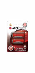 AgfaPhoto zinková baterie 1.5V, R14/C, 2ks 