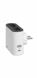 Flat Branch 2x2P+USB AC-B/G LEGRAND 049401 HIMP