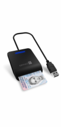 CONNECT IT USB čtečka eObčanek a čipových karet, ČERNÁ