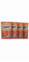 Dreamies DREAMIES Variety Snack Box doplňkové krmivo pro kočky (s příchutí kuřecího masa, sýra a lososa) - 720 g