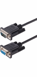StarTech DB-9 - DB-9, 3m, černá (9FMNM-3M-RS232-CABLE)