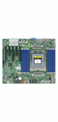 SUPERMICRO MB 1xSP5 (Epyc 9004), 12x DDR5, 8x SATA+6x NVMe/16xSATA+4xNVMe, 2x M.2, PCIe 5.0 (3 x16, 2 x8), 2x10Gb,IPMI