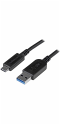 StarTech Kabel USB-A na USB-C 1m černý (USB31AC1M)