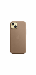 Apple z tkaniny FineWoven s MagSafe na iPhone 15 Plus, kouřová MT473ZM/A iPhone 15+ FineWoven Case with MS - Taupe