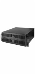 CHIEFTEC skříň Rackmount 4U ATX/mATX, UNC-409S-B, 400W PSF-400B, černá