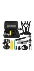 Puluz 20 in 1 příslušenství Ultimate Combo Kits pro sportovní kamery (včetně Osmo Action 5 Pro) PKT11