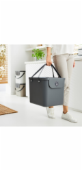 ROTHO Albula Anthracite - kontejner na třídění odpadu - 40l