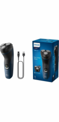 Philips S1151/00 pánský holicí strojek Rotační holicí strojek Zastřihovač Černá, Modrá