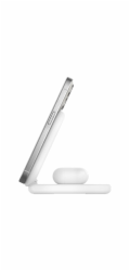 Belkin Boost Charge 2-in-1 Magnetic Foldable Wireless Charger with Qi2 15W + 36W Charger - White