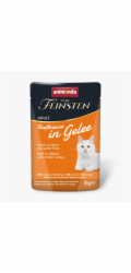 ANIMONDA Vom Feinsten Adult Raffinesse v želé bohaté na Kuře s Krůtou - mokré krmivo pro kočky - 85g