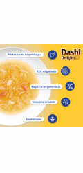 INABA CAT Dashi Delights Silky Broth Kuře s tuňákem a lososem - pochoutka pro kočky - 40g