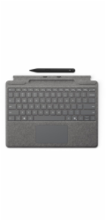 Microsoft Surface Pro Keyboard - Klávesnice - s trackpad, akcelerometr, zásobník pro nabíjení a skladování Surface Slim Pen 2 - QWERTY - anglická - černá - s Slim Pen 2 - pro Microsoft Surface Pro 8, 