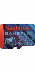 SanDisk GamePlay - Paměťová karta flash - 512 GB - A2 / Video Class V30 / UHS-I U3 - microSDXC UHS-I
