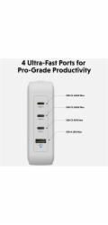 Hyper HyperJuice 145W USB-C GaN Charger With 4 Ports - Black