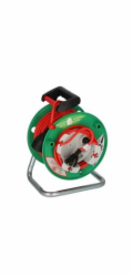 Akyga prodlužovací kabel, naviják Bretec Brennensthul - 1x 3x1,5mm, IP20, 3.9kg - 25 m