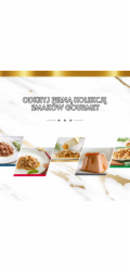 PURINA Gourmet Perle Mini fillets in sauce Box - mokré krmivo pro kočky - 60x85g