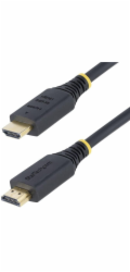 Startech 1.6ft (50cm) Premium Certified High Speed HDMI Cable, 4K60Hz - Prémiově vysoká rychlost - kabel HDMI s ethernetem - HDMI s piny (male) do HDMI s piny (male) - 50 cm - černá - pasivní, podpora