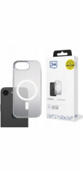 3mk ochranný kryt Frosty MagCase White pro Apple iPhone 16E/17E