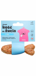 AZANKI Kost z tresky a probiotiky Puppy ve tvaru ryby – pamlsek pro psa – 12 cm