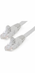 Startech 7m LSZH CAT6 Ethernet Cable, 10 Gigabit Snagless RJ45 100W PoE Network Patch Cord with Strain Relief, CAT 6 10GbE UTP, Grey, Individually Tested/ETL, Low Smoke Zero Halogen - Category 6 - 24A