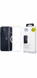 3mk ochranný kryt Clear MagCase pro Apple iPhone 12/12 Pro
