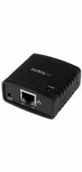 Startech 10/100Mbps Ethernet to USB 2.0 Network Print Server - Windows 10 - LPR - LAN USB Print Server Adapter (PM1115U2) - Tiskový server - USB 2.0 - 10/100 Ethernet - černá - pro P/N: SVA5H2NEUA