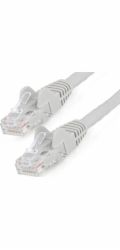 Startech 1m LSZH CAT6 Ethernet Cable, 10 Gigabit Snagless RJ45 100W PoE Network Patch Cord with Strain Relief, CAT 6 10GbE UTP, Grey, Individually Tested/ETL, Low Smoke Zero Halogen - Category 6 - 24A