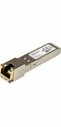 Startech Cisco GLC-T Compatible SFP Module, 1000BASE-T, SFP to RJ45 Cat6/Cat5e, 1GE Gigabit Ethernet SFP, RJ-45 (Copper) 100m, Cisco Firepower, ASR920, IE2000 Mini GBIC Transceiver - Lifetime Warranty