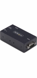 Startech Serial to Ethernet Adapter, IP LAN to RS232 DB9 Converter - Kompaktní server - PoE - 100Mb LAN, RS-232 - montáž na stěnu/lištu DIN - kompatibilní s TAA
