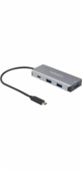Startech 4 Port USB C Hub w/ 3x USB A & 1x USB C, SuperSpeed 10Gbps USB Type-C, USB 3.1/3.2 Gen 2 Hub, USB Bus Powered, Compact USB-C to USB Adapter Hub, Portable/Laptop Hub, Aluminum - Windows/macOS/