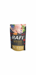 DOLINA NOTECI Rafi with quail - vlhké krmivo pro psy - 500g