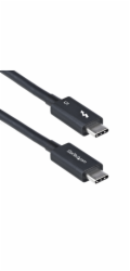 StarTech 3ft (1m) Thunderbolt 5 Cable, 80Gbps/120Gbps, Certified - Kabel Thunderbolt - Thunderbolt 5 (M) do Thunderbolt 5 (M) - USB4 / Thunderbolt 3 / Thunderbolt 4 / Thunderbolt 5 / DisplayPort 2.1 -