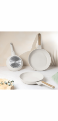 Sada pánví s titanovým povrchem 3 ks Sahara Nordic Collection BH-8322