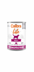 CALIBRA Adult Mono Wild boar with cranberries - vlhké krmivo pro psy - 400g